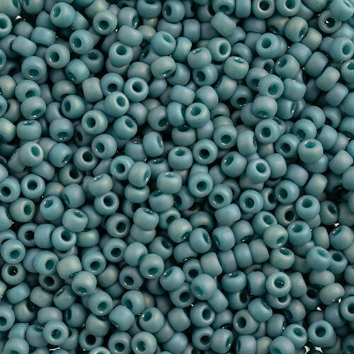 Miyuki 11/0, 11-4702, perles de rocaille, bleu arctique glacé givré arc-en-ciel mat AB, 50 g, 22 g, 5,2 g, 3,5 g, vente en gros disponible, perles de rocaille japonaises