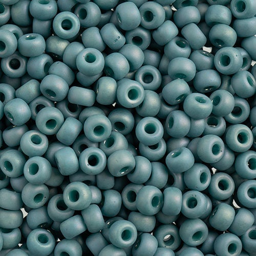 Miyuki 11/0, 11-4702, perles de rocaille, bleu arctique glacé givré arc-en-ciel mat AB, 50 g, 22 g, 5,2 g, 3,5 g, vente en gros disponible, perles de rocaille japonaises