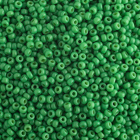 Perles de rocaille Miyuki 11/0, Fiji Green Opaque Duracoat, 11-4476, Spring Green, Perles de rocaille, Perles de verre, Abordable, Perles de rocaille, Fournitures de perles