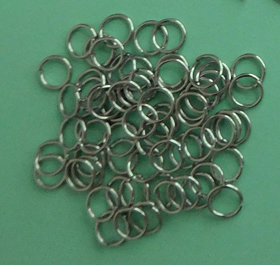 Must-Have Beading Kit, Includes: Bead Mat, Chain Maille Pliers, 60 Opened Jump Rings, 60 Earring Hooks, 60 Bullets and a Storage Box