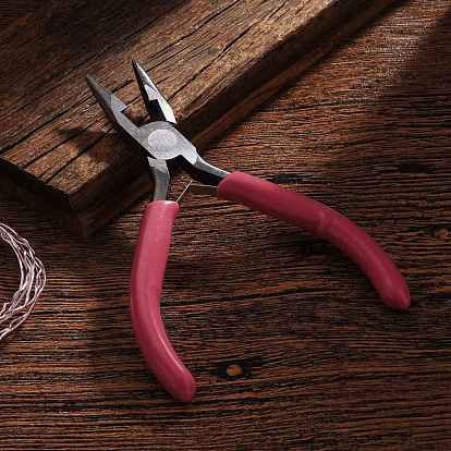 Jewelry Making Pliers, Chainmaille Pliers, Carbon Steel, With Cutting Blade, Comfortable Handle, Sturdy Mechanism