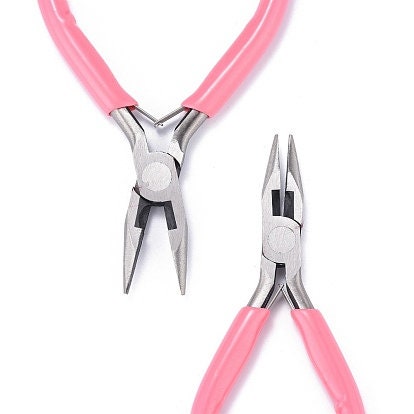 Jewelry Making Pliers, Chainmaille Pliers, Carbon Steel, With Cutting Blade, Comfortable Handle, Sturdy Mechanism