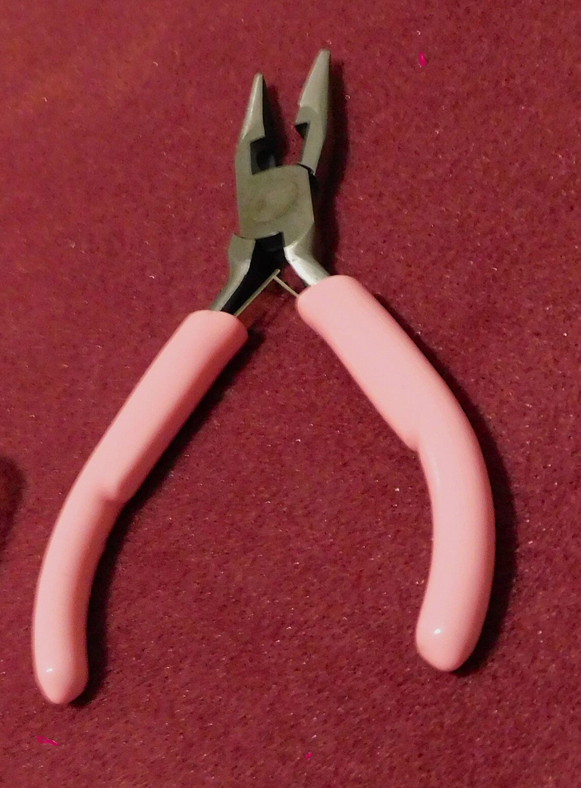 Jewelry Making Pliers, Chainmaille Pliers, Carbon Steel, With Cutting Blade, Comfortable Handle, Sturdy Mechanism